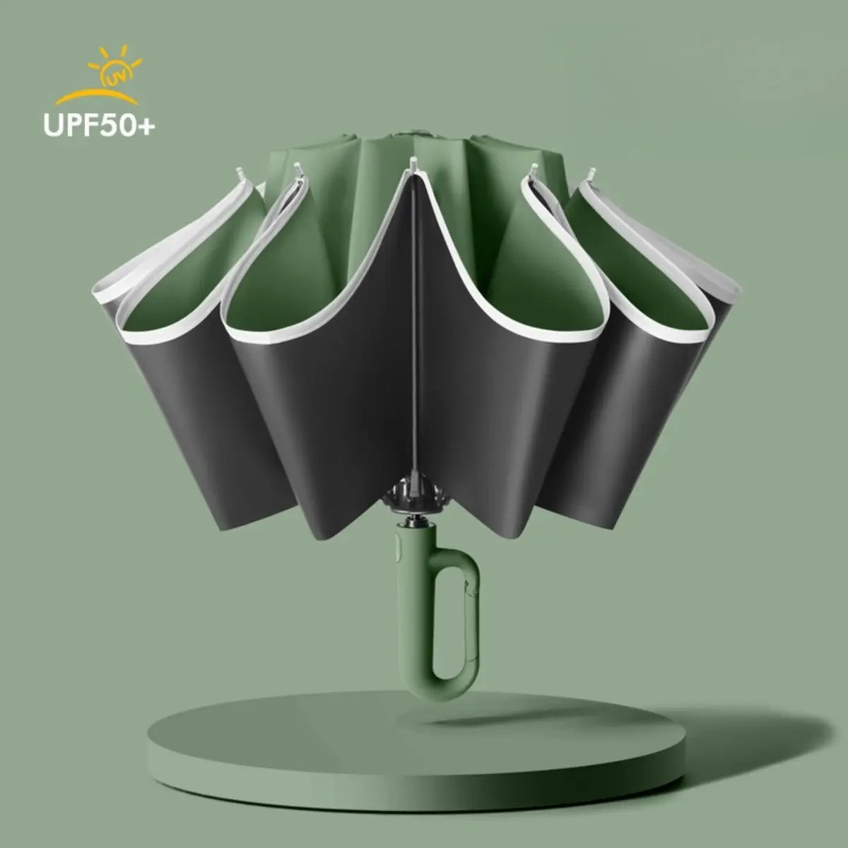 SafeLux™ Ring Buckle Safety Umbrella 